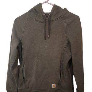 Grey CARHARTT size small hoodie